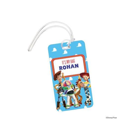 Toy story luggage tag top