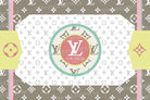 LV design Placemats TABLEWARE Pretty UR Party Set of 6 without Coasters  