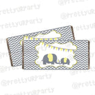 Elephant Baby shower Chocolate Wrappers BABY SHOWER Pretty UR Party Default Title  
