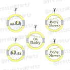 Elephant Baby shower Danglers BABY SHOWER Pretty UR Party Default Title  