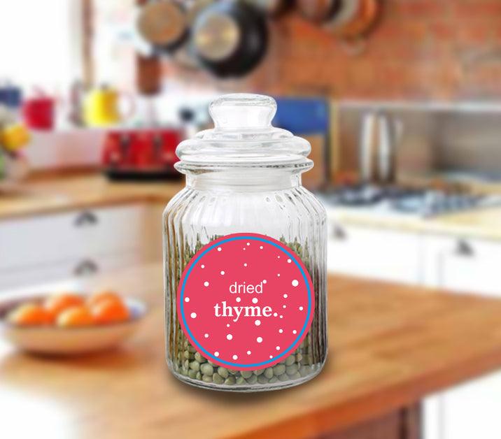 Personalized Polka Dot Kitchen Label (Pack of 15) GIFT FOR ALL Pretty UR Party   