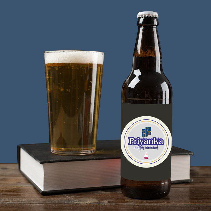 Personalised Beer Label GIFT FOR ALL Pretty UR Party   