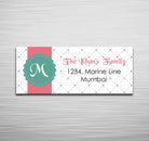 Address Label GIFT FOR ALL Pretty UR Party Black  