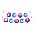 Let's Dance Bunting THEME PARTIES Pretty UR Party Default Title  