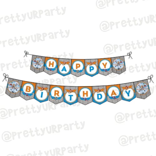 Planes Bunting THEME PARTIES Pretty UR Party Default Title  