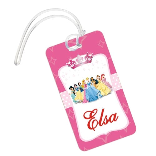 Disney Princess Luggage Tags Buy Disney Princess Luggage Tags Online PRETTY UR PARTY