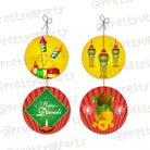 Diwali 01 Danglers ALL PARTY SUPPLIES Pretty UR Party   