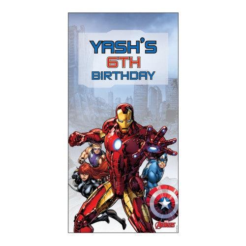 Avengers Door Banner THEME PARTIES Pretty UR Party   