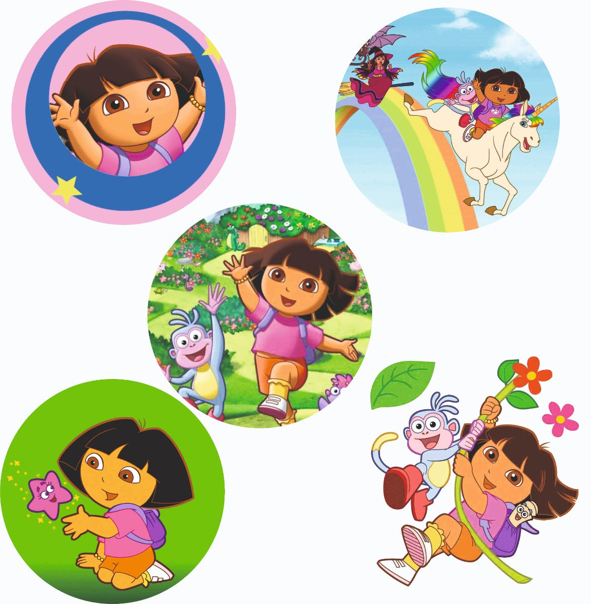 Dora the Explorer Theme Cutouts – PRETTY UR PARTY