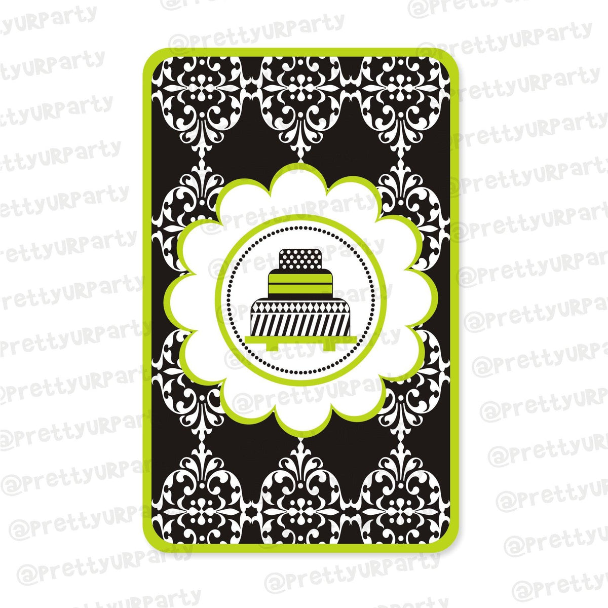 Elegant Damask Centerpieces Elegant Damask Themed Centerpieces