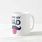 Fathers Day I Love My Dad Mug ALL PARTY SUPPLIES Pretty UR Party   