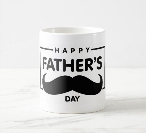 Fathers Day Happy Fathers Day Mug - Black ALL PARTY SUPPLIES Pretty UR Party   