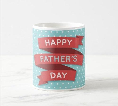 Fathers Day Happy Fathers Day Mug - Red and Blue ALL PARTY SUPPLIES Pretty UR Party   
