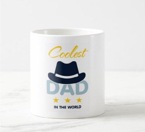 Fathers Day Coolest Dad in the World Mug ALL PARTY SUPPLIES Pretty UR Party   