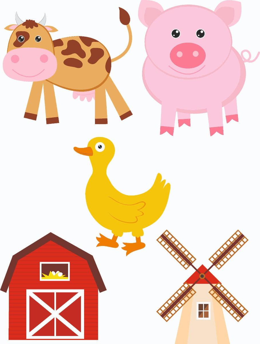 Farm Friends Theme Cutouts THEME PARTIES Pretty UR Party   