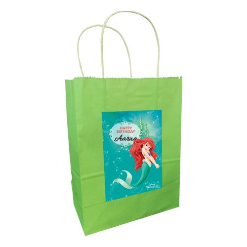 Ariel the Mermaid gift bags PRETTY UR PARTY