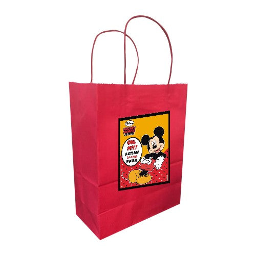 Minnie Mickey Mouse Big Face Candy Bags for Birthday Party Gift Box Package  Girls Boys Birthday Party Favors Baby Shower Decor - AliExpress