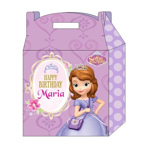 Sofia the first Enchanted Garden Party Favor Box ACCESSORIES Pretty UR Party   