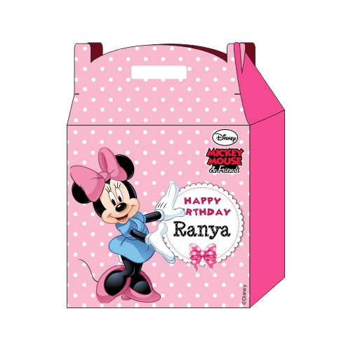 Minnie Mouse Favor Box ACCESSORIES Pretty UR Party   