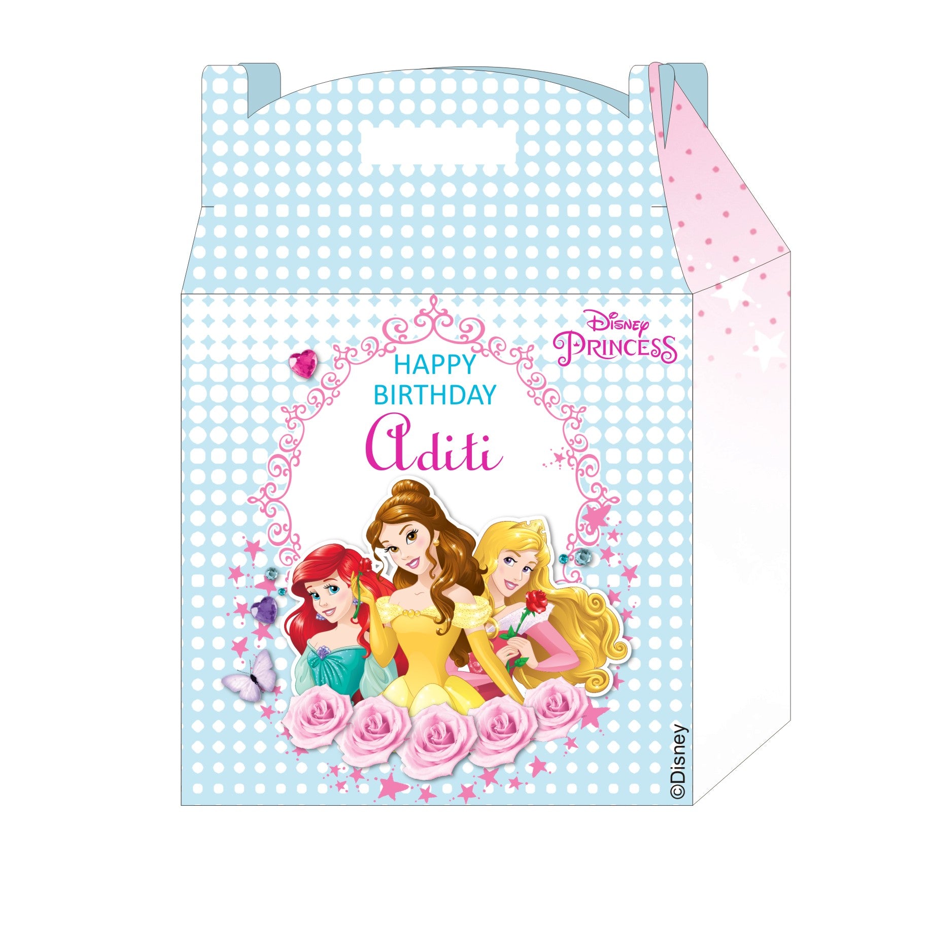 Disney Princess Favor Box ACCESSORIES Pretty UR Party   