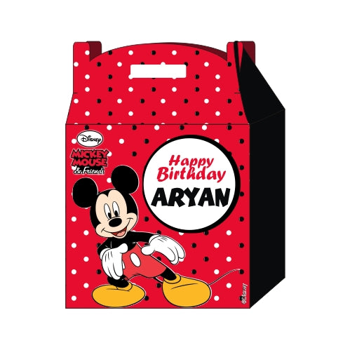 Mickey Mouse Favor Box ACCESSORIES Pretty UR Party   