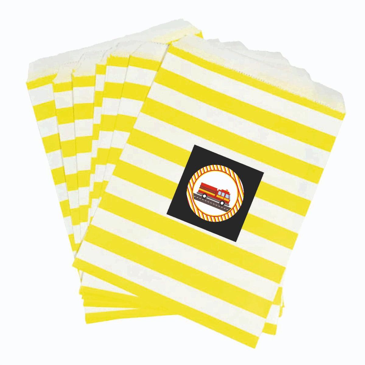 Fire Truck Candy Bag ACCESSORIES Pretty UR Party   