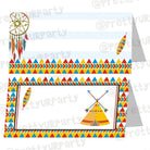 Wild One Theme Food Labels / Buffet Table Cards ALL PARTY SUPPLIES Pretty UR Party Default Title  