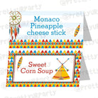 Wild One Theme Food Labels / Buffet Table Cards ALL PARTY SUPPLIES Pretty UR Party   