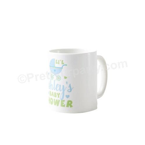 Personalized Baby Shower Mug 01 BABY SHOWER Pretty UR Party   
