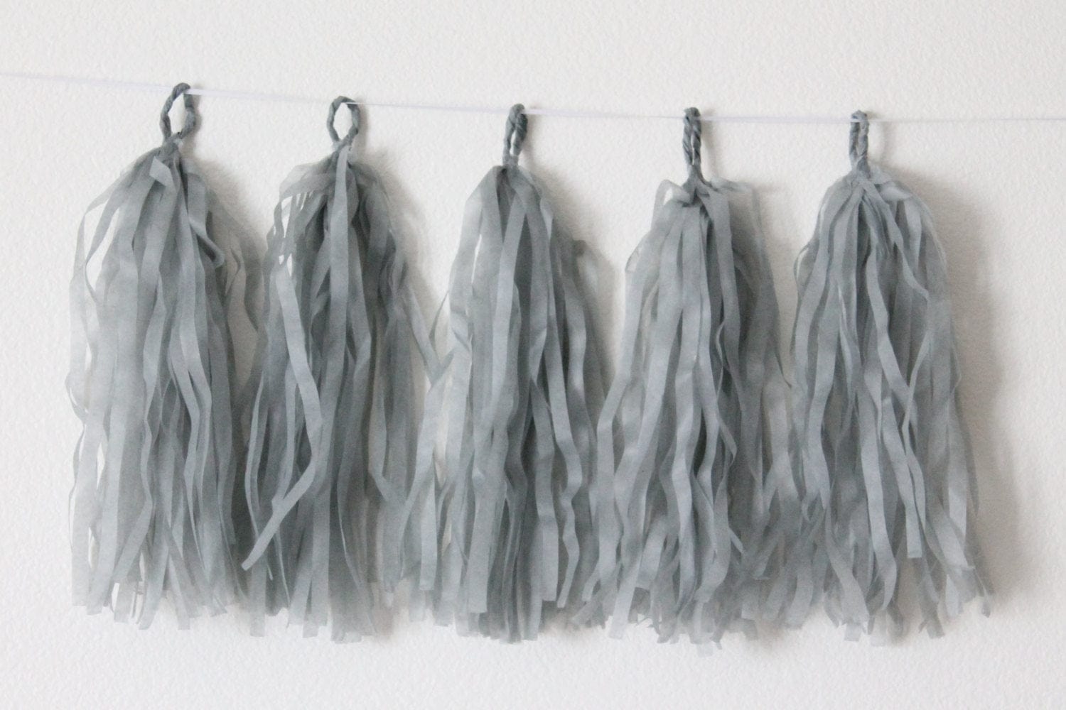 Silver Tassel Garland Kit - Set of 5 THEME PARTIES Pretty UR Party   