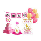 Half Birthday Decorations for Girls ALL PARTY SUPPLIES Pretty UR Party   