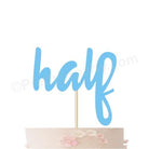 Half Cake Topper - Blue ALL PARTY SUPPLIES Pretty UR Party   