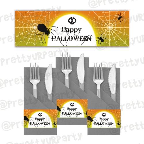Halloween 03 Napkin Rings ALL PARTY SUPPLIES Pretty UR Party Default Title  