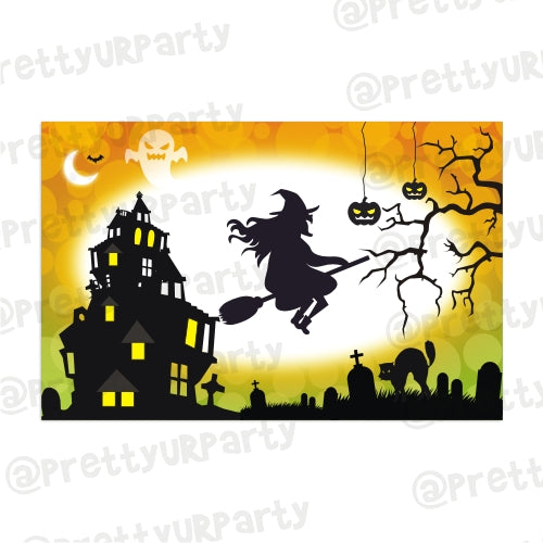 Halloween 03 Table Mats ALL PARTY SUPPLIES Pretty UR Party Default Title  