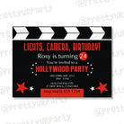 Hollywood Invitations ALL PARTY SUPPLIES Pretty UR Party Default Title  