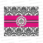 Hot Pink Damask Chocolate Wrappers BABY SHOWER Pretty UR Party Default Title  