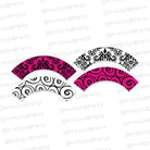 Hot Pink Damask Cupcake Wrappers BABY SHOWER Pretty UR Party Default Title  