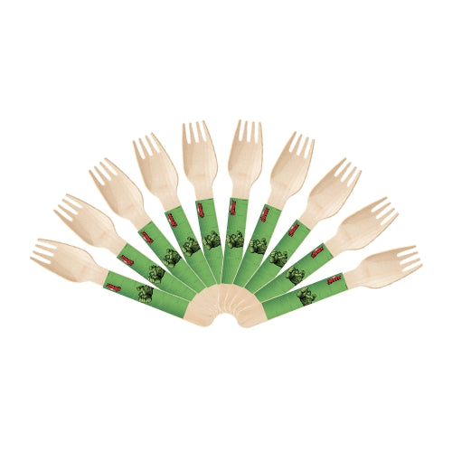 Hulk Theme Forks TABLEWARE Pretty UR Party   