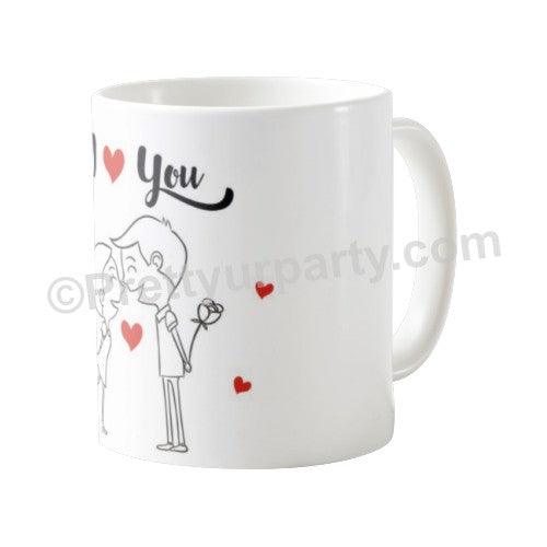 Happy Valentines Day I Love You Mug ALL PARTY SUPPLIES Pretty UR Party   