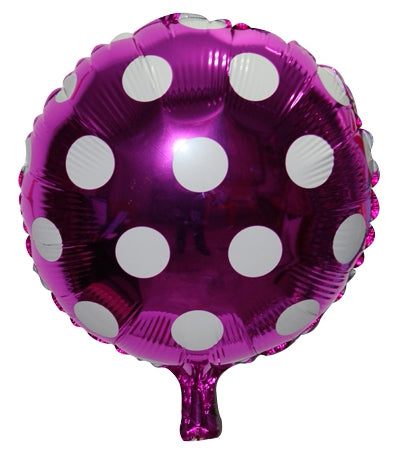 Big Polka Dot Foil Balloon- Pink ALL PARTY SUPPLIES Pretty UR Party   