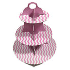 Pink Chevron Cupcake Stands ALL PARTY SUPPLIES Pretty UR Party   