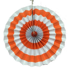 Orange Stripes Paper Fans ALL PARTY SUPPLIES Pretty UR Party   