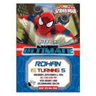 Spiderman Theme E-Invitations THEME PARTIES Pretty UR Party   