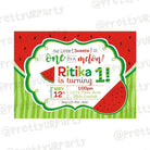 Watermelon Theme E-Invitations ALL PARTY SUPPLIES Pretty UR Party   
