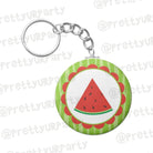 Personalised Watermelon Keychain THEME PARTIES Pretty UR Party Default Title  