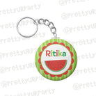 Personalised Watermelon Keychain THEME PARTIES Pretty UR Party   