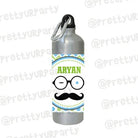 Personalised Little Man Sippers / Waterbottles THEME PARTIES Pretty UR Party   