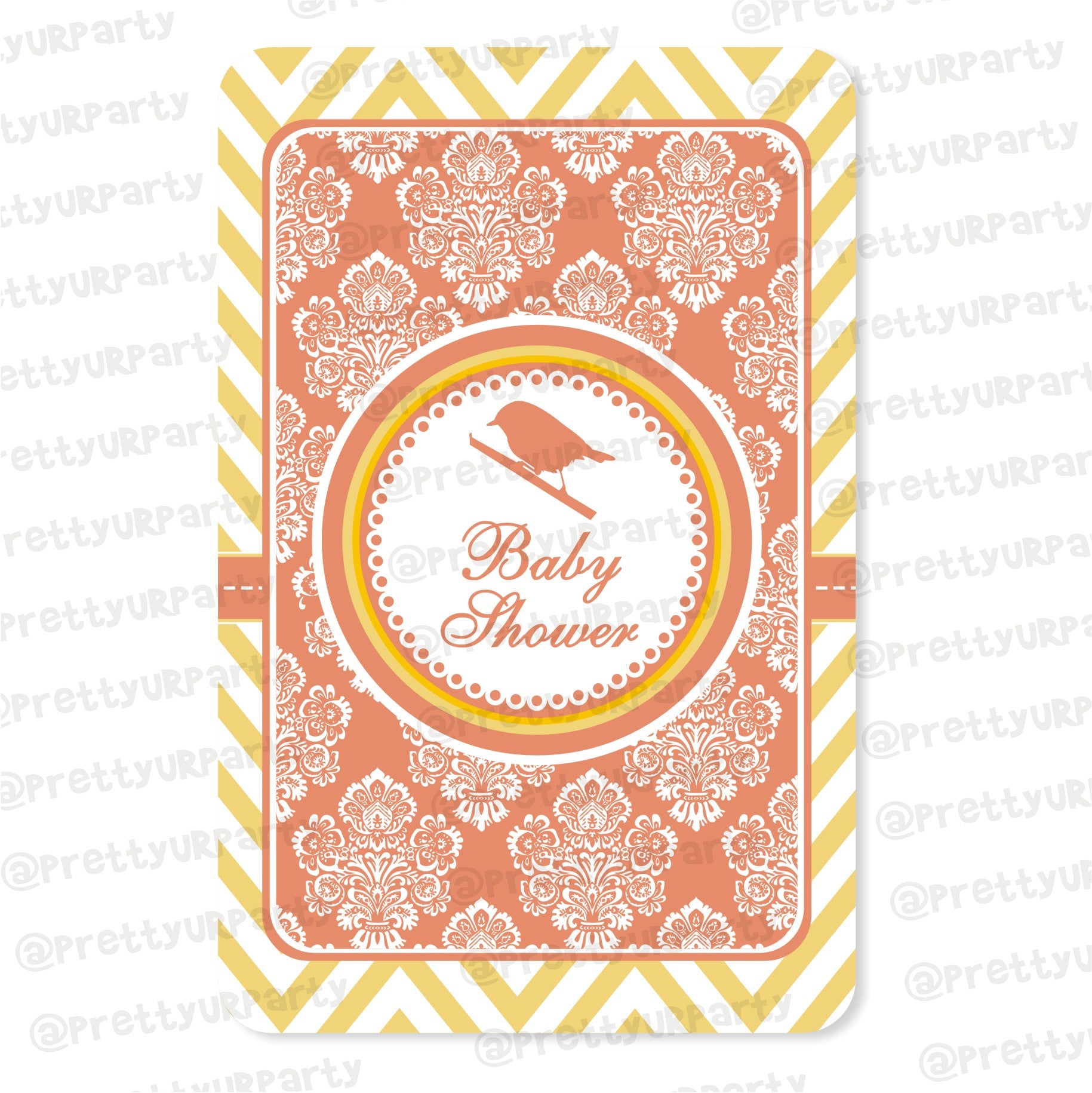 Little Bird Centerpieces - Pack of 2 BABY SHOWER Pretty UR Party Default Title  