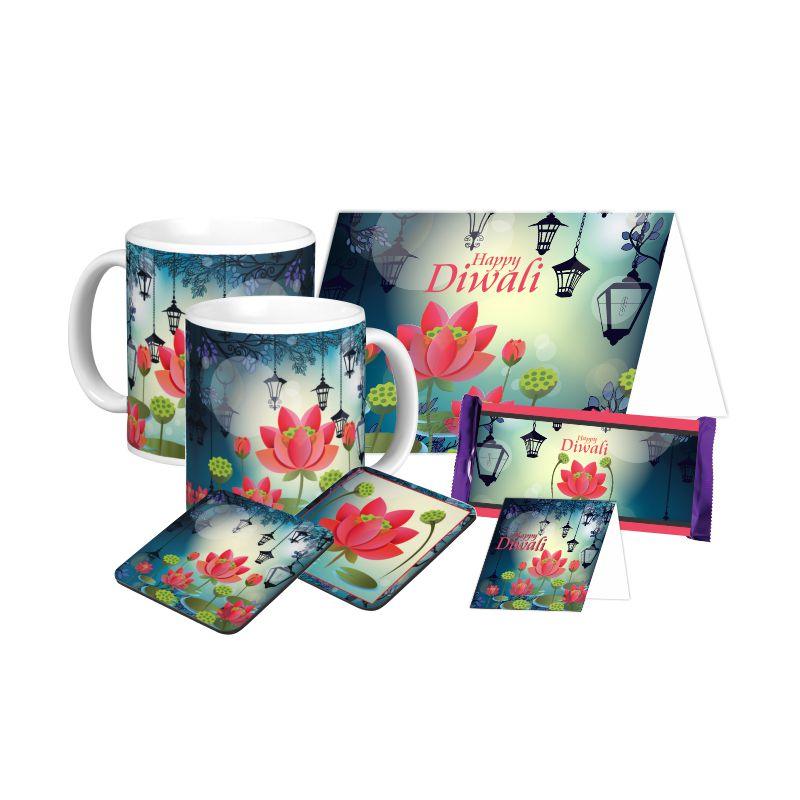 Lotus Theme Diwali Gift Hamper ALL PARTY SUPPLIES Pretty UR Party   