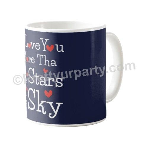 Happy Valentines Day Love Quote Mug ALL PARTY SUPPLIES Pretty UR Party   
